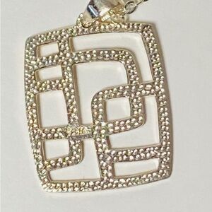 Sterling LA Pendant on 27” Chain